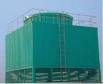 開始橫流冷卻塔的安裝